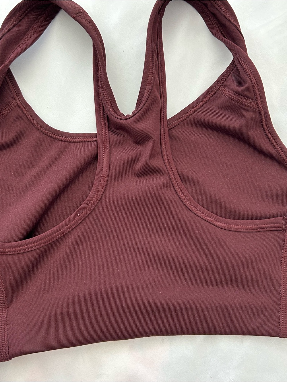 Nike maroon sports bra xs - Picture 4 of 11